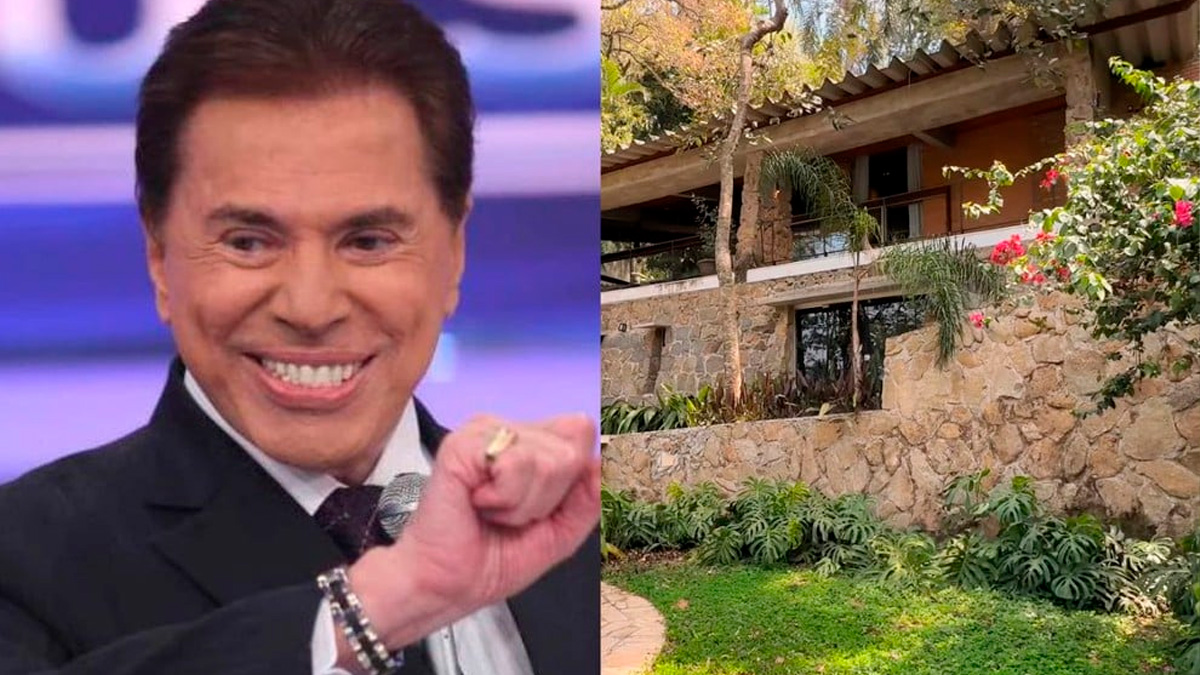 Uma antiga casa de veraneio usada por Silvio Santos (19302024) e por suas filhas está à venda por R$ 6,2 milhões em Mairiporã