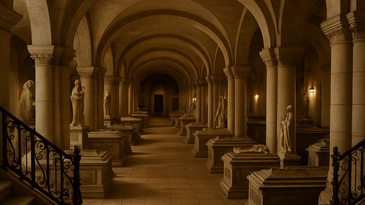 Há 7 metros abaixo da catedral está a misteriosa cripta / Imagem ilustrativa