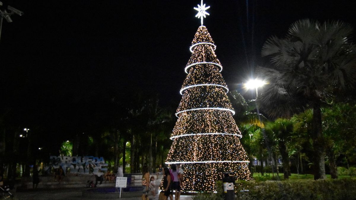 As celebrações natalinas terão início oficialmente no dia 29 de novembro em Praia Grande