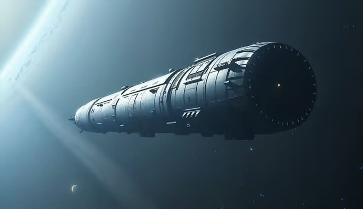 A Chrysalis foi pensada como muito mais que uma nave: seria uma cidade completa, autossustentável e projetada para sobreviver por séculos no espaço profundo