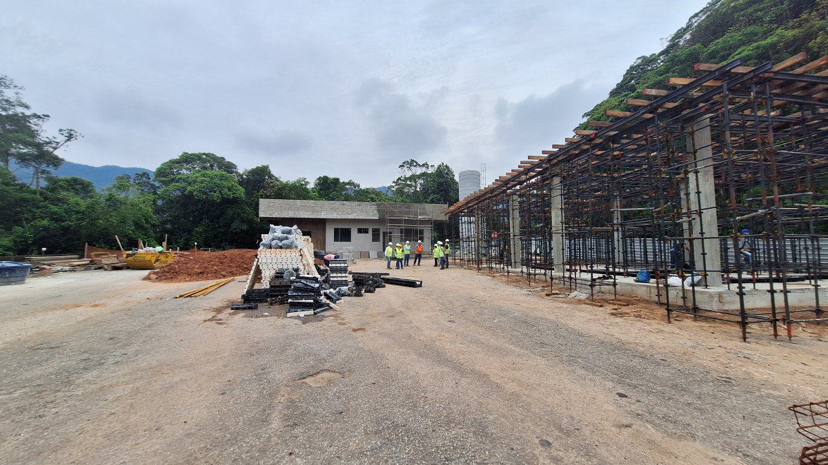 A obra faz parte do plano estratégico de modernização da infraestrutura operacional do SAI