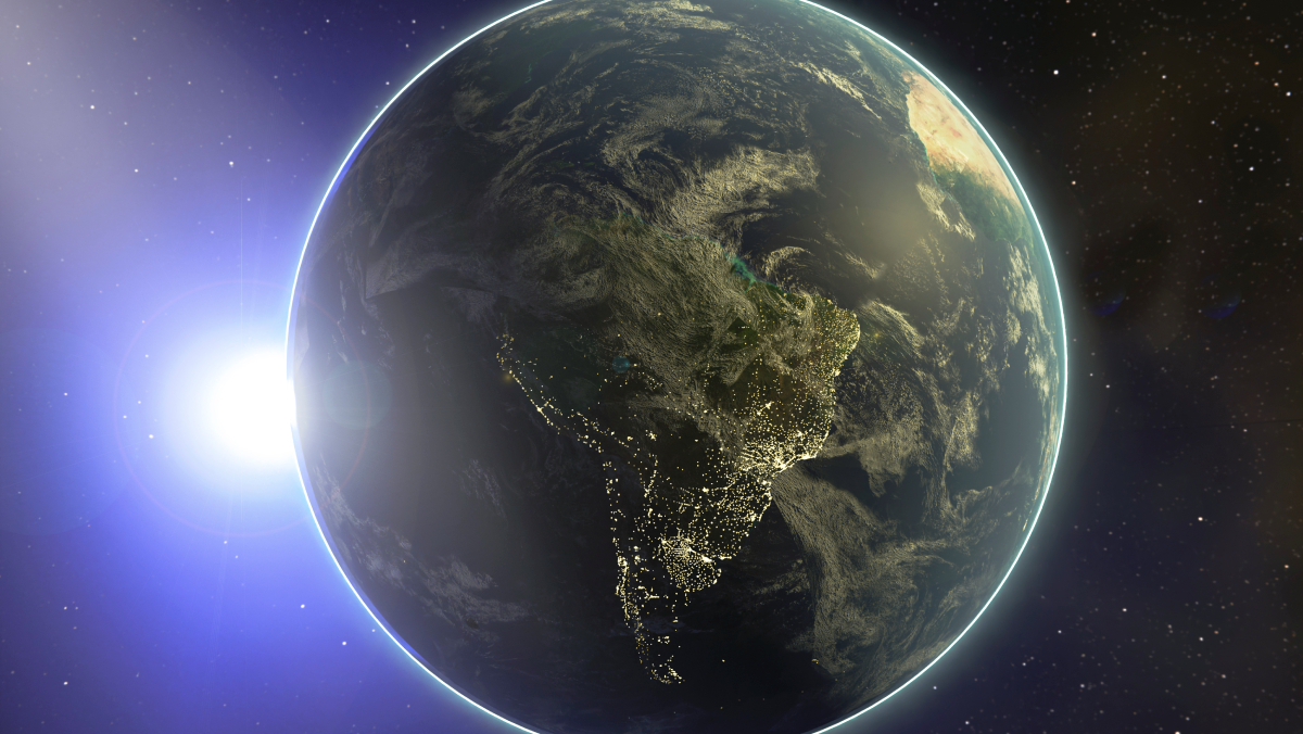 O objetivo é questionar a visão eurocêntrica da cartografia mundial