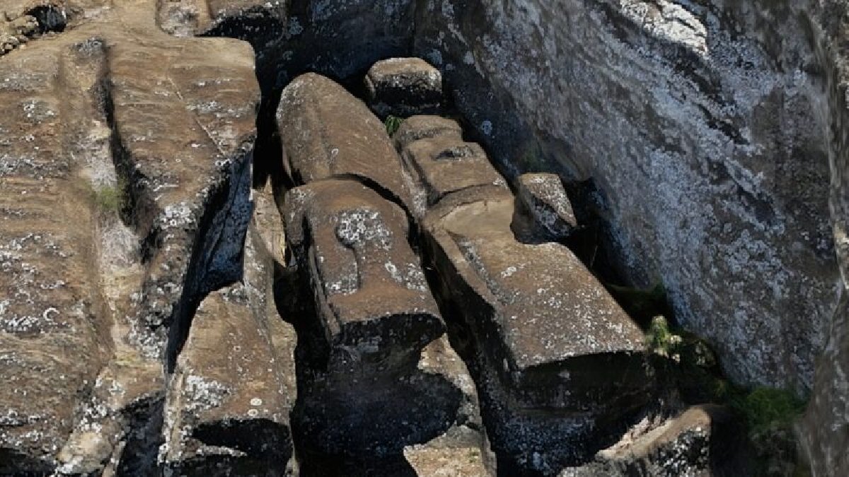 Pesquisa traz novas pistas sobre construções da Ilha de Páscoa a partir de pedreira em 3D