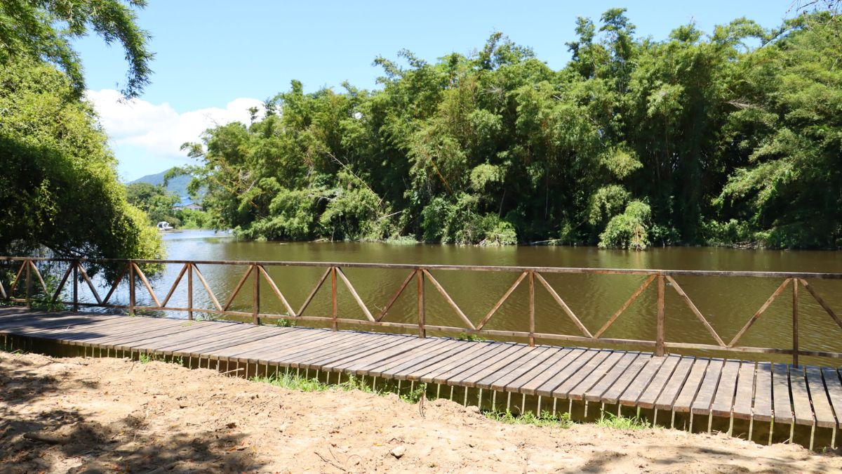 Esse espaço é visitado cada vez mais pelos turistas por conta de sua tranquilidade
