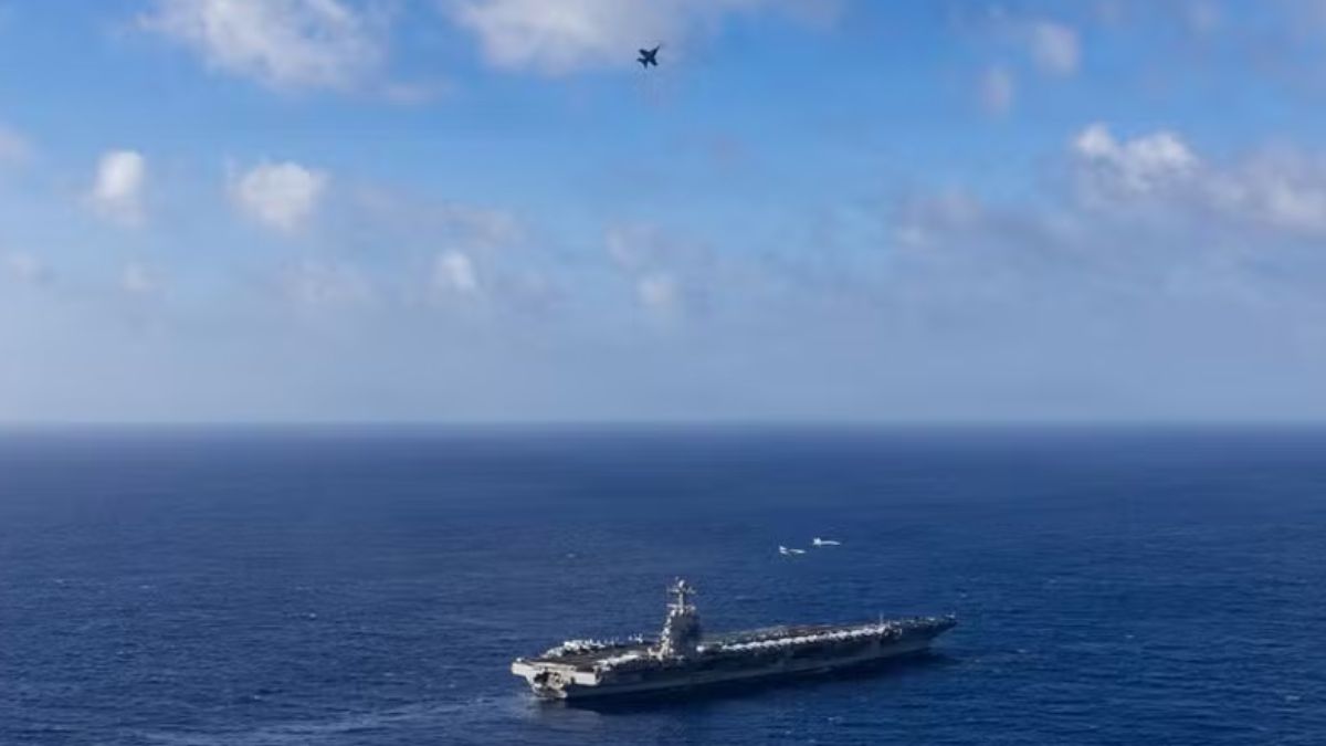 A embarcação é o ativo principal da operação ordenada pelo presidente americano Donald Trump