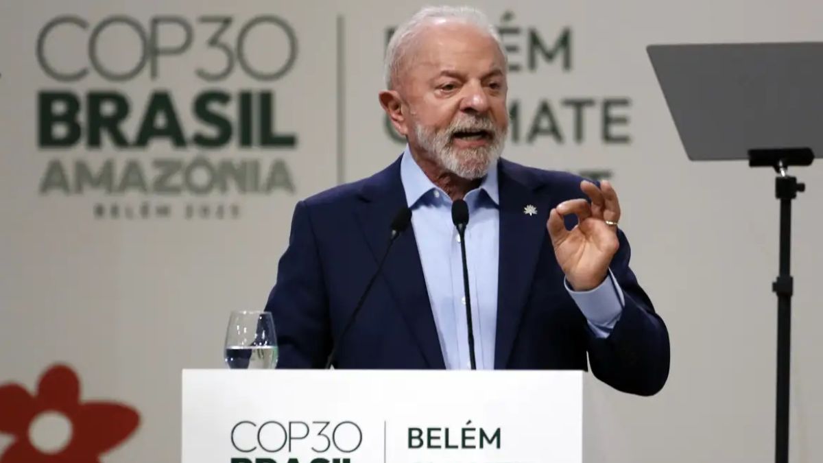 Presidente Lula em seu discurso na abertura da Cúpula do Clima da COP 30