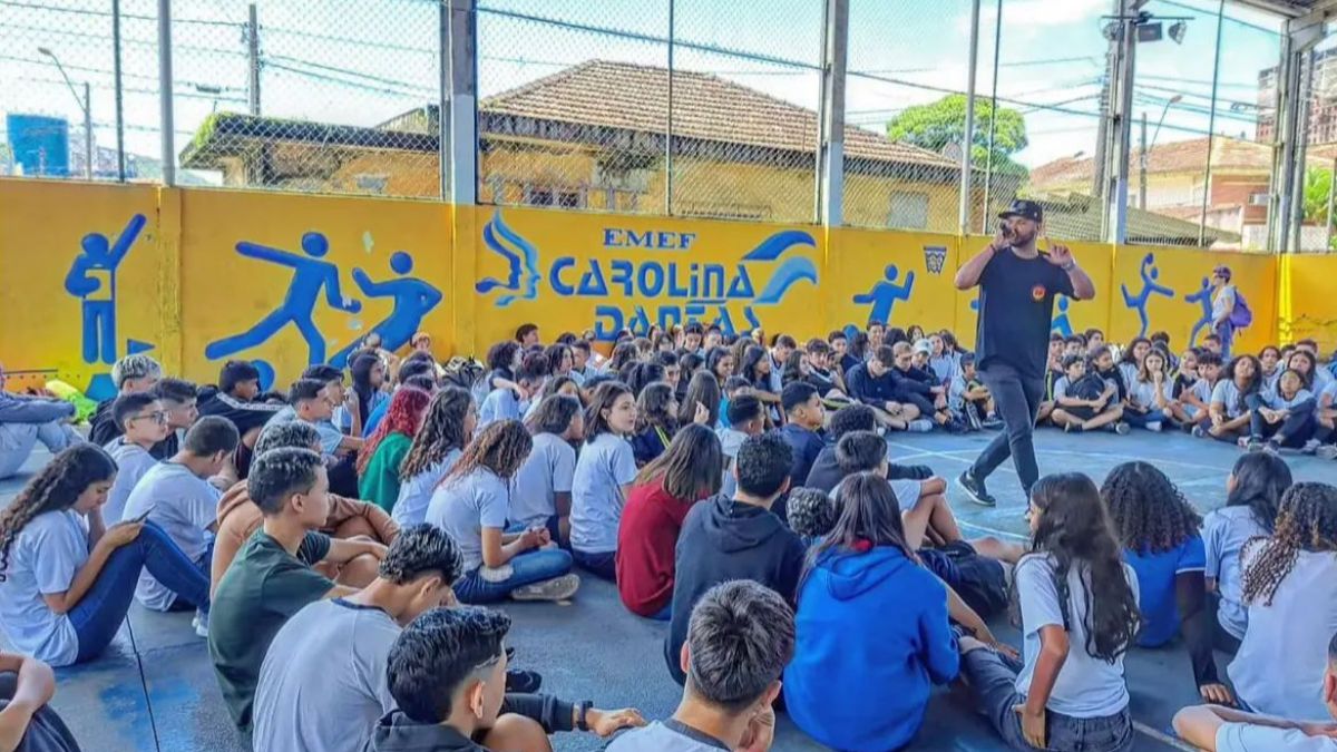 Bruno Ment'Sagaz é uma das vozes mais importantes do movimento em São Vicente