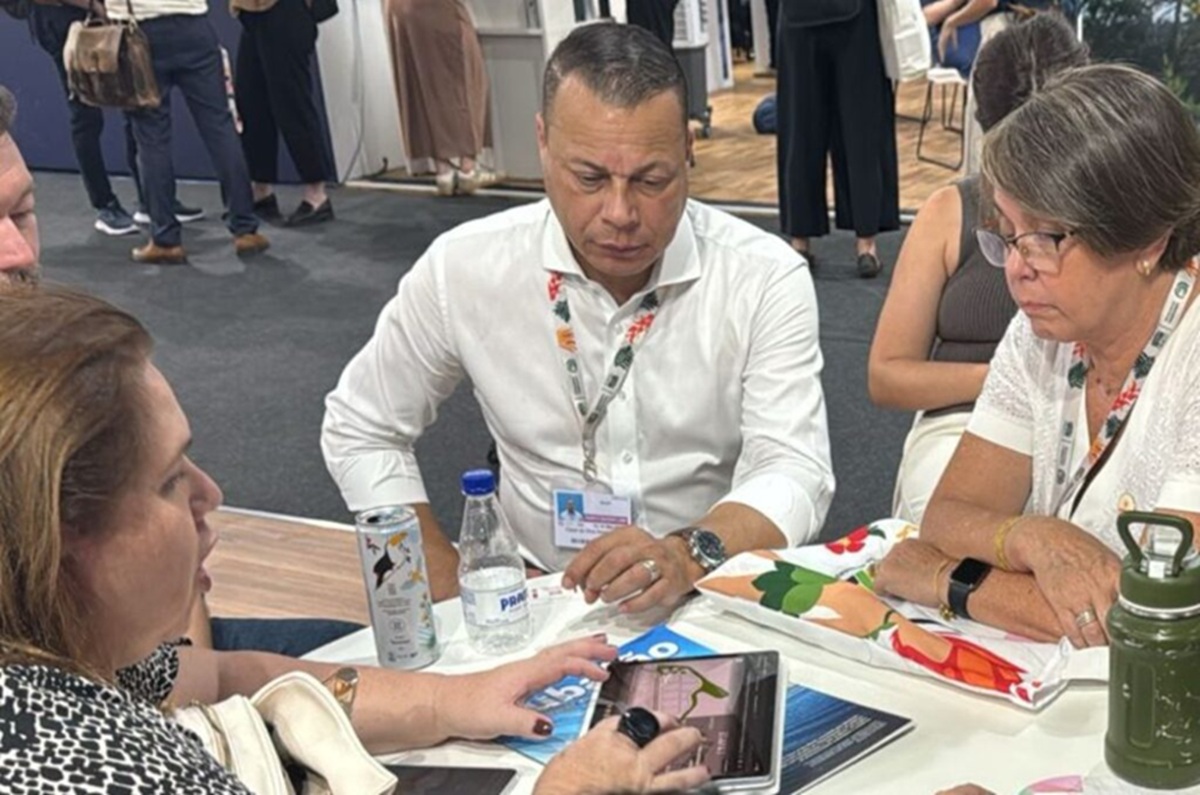 Durante o evento, Cubatão manteve articulações com alguns dos mais importantes fundos internacionais dedicados à agenda ambiental