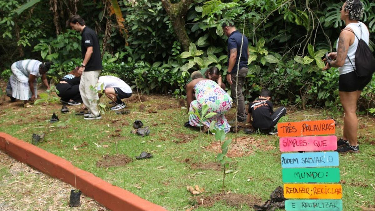 A iniciativa reforça o compromisso do projeto com a sustentabilidade