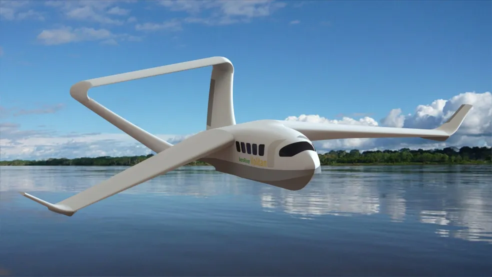 Criado pela startup AeroRiver, o veículo usa efeito solo, atinge 150 km/h e promete revolucionar o transporte na Amazônia