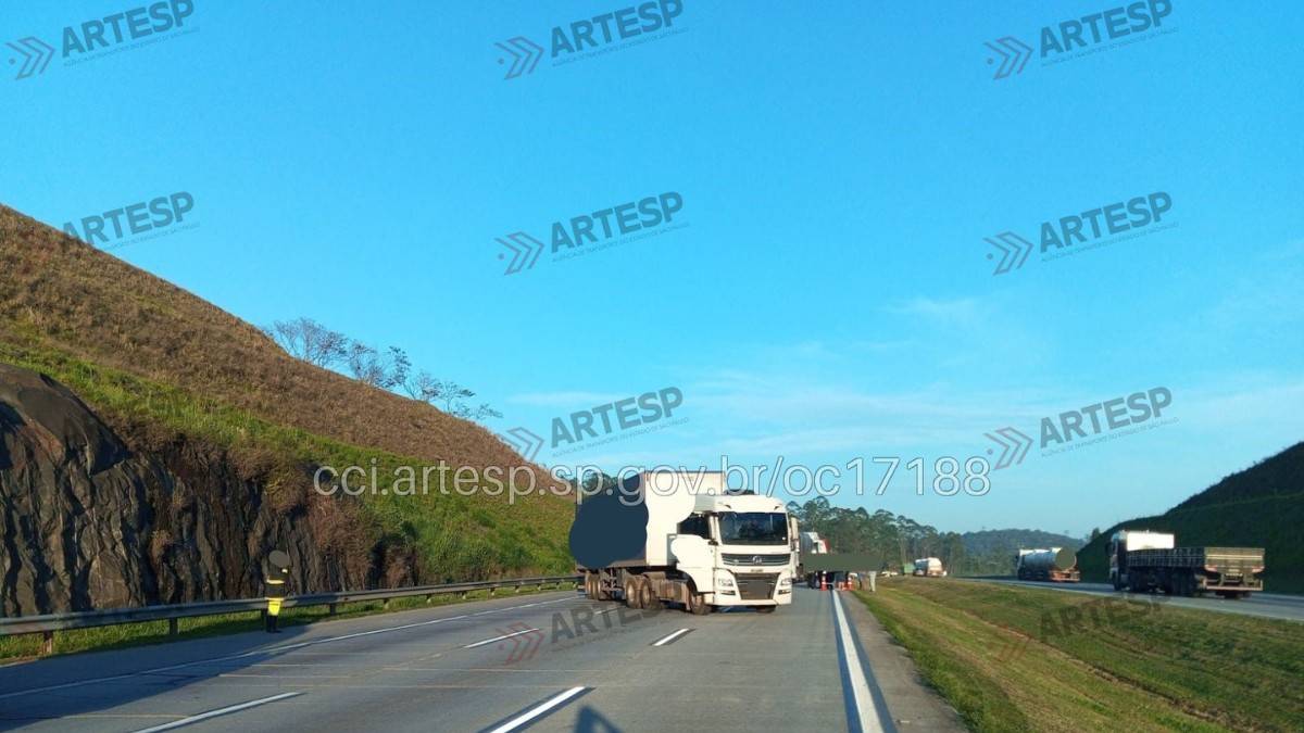 A Polícia Militar, que também atua na ocorrência, trabalha com a hipótese inicial de que o condutor possa ter sofrido um surto psicótico