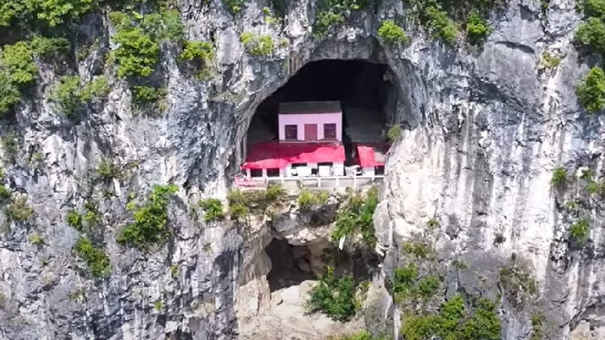 O templo chinês possui quase 2 mil anos