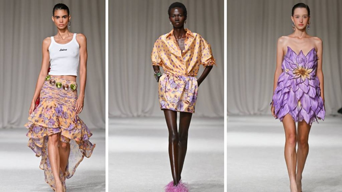 Tons intensos, tecidos leves e silhuetas soltas fizeram parte do desfile de PatBo na NYFW