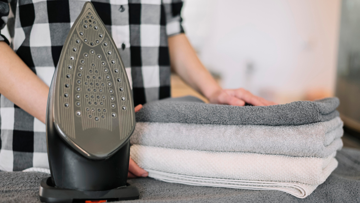 A limpeza com vinagre é indicada para ferros que apresentam acúmulo de resíduos