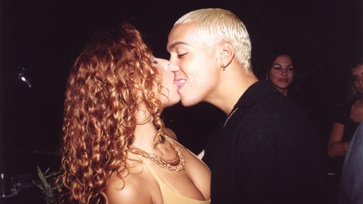 Viviane Araújo e o cantor Belo