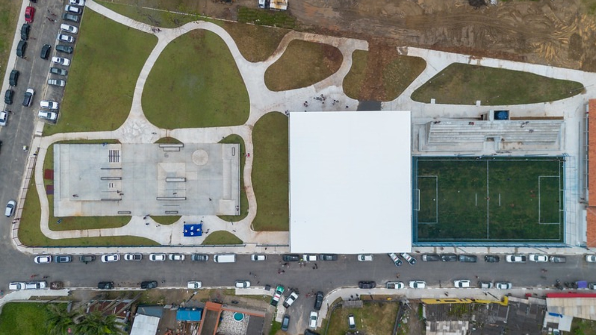 O novo espaço de lazer em Bertioga reúne diversas opções para todas as idades