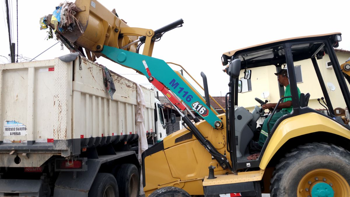 O bairro Caiçara recebeu mais um mutirão de zeladoria