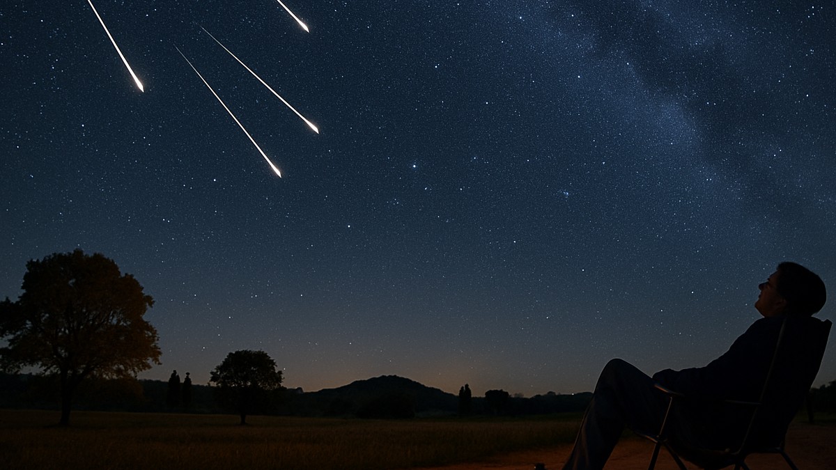 Detritos do cometa Halley cruzam o céu do Brasil todos os anos