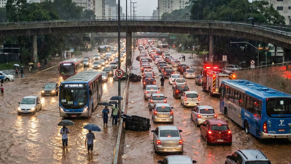 ZCAS já trouxe muitos problemas ao Brasil em 2024