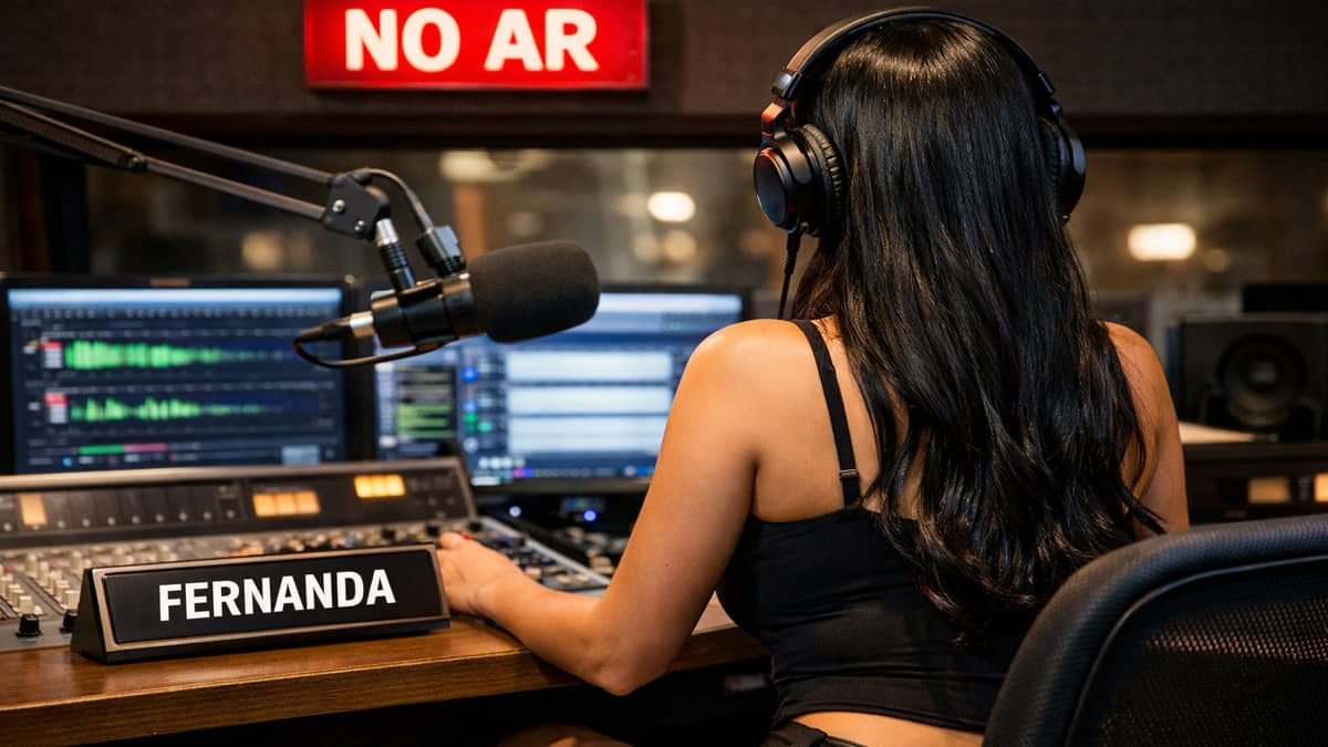 'Fernanda', a locutora, não existe, mas sua voz é criação do locutor Jadeson Gomes