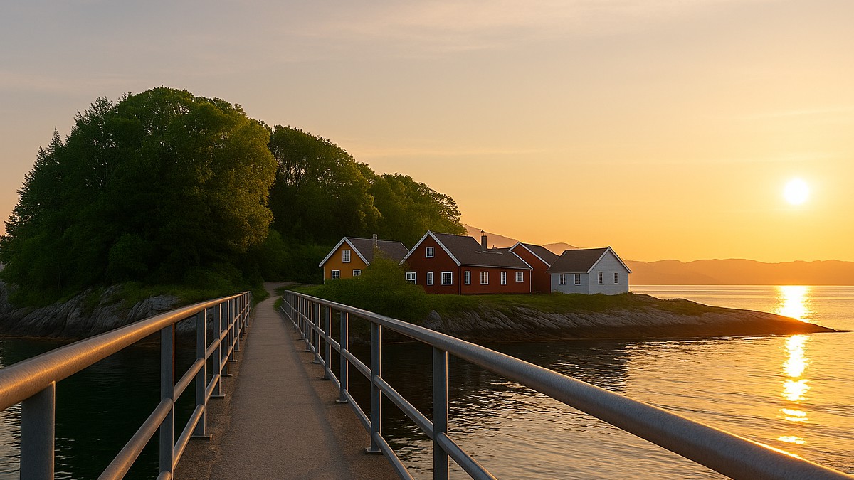A ilha tem um visual deslumbrante que fica ainda melhor sem se preocupar com a hora
