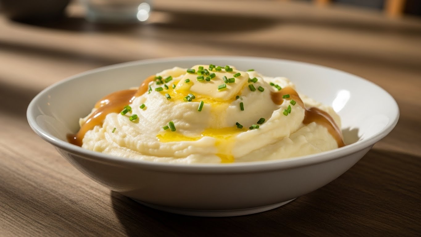 O purê de banana da terra é extremamente saboroso