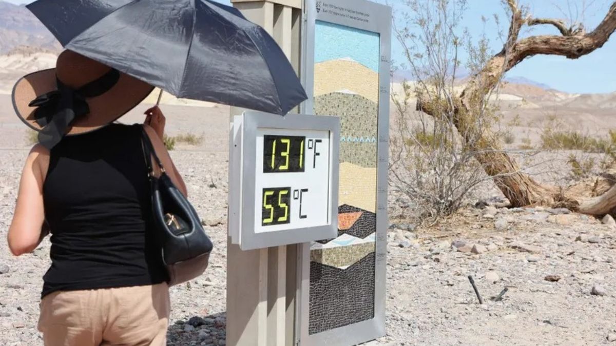O Vale da Morte na Califórnia detém o título de lugar habitado mais quente do mundo