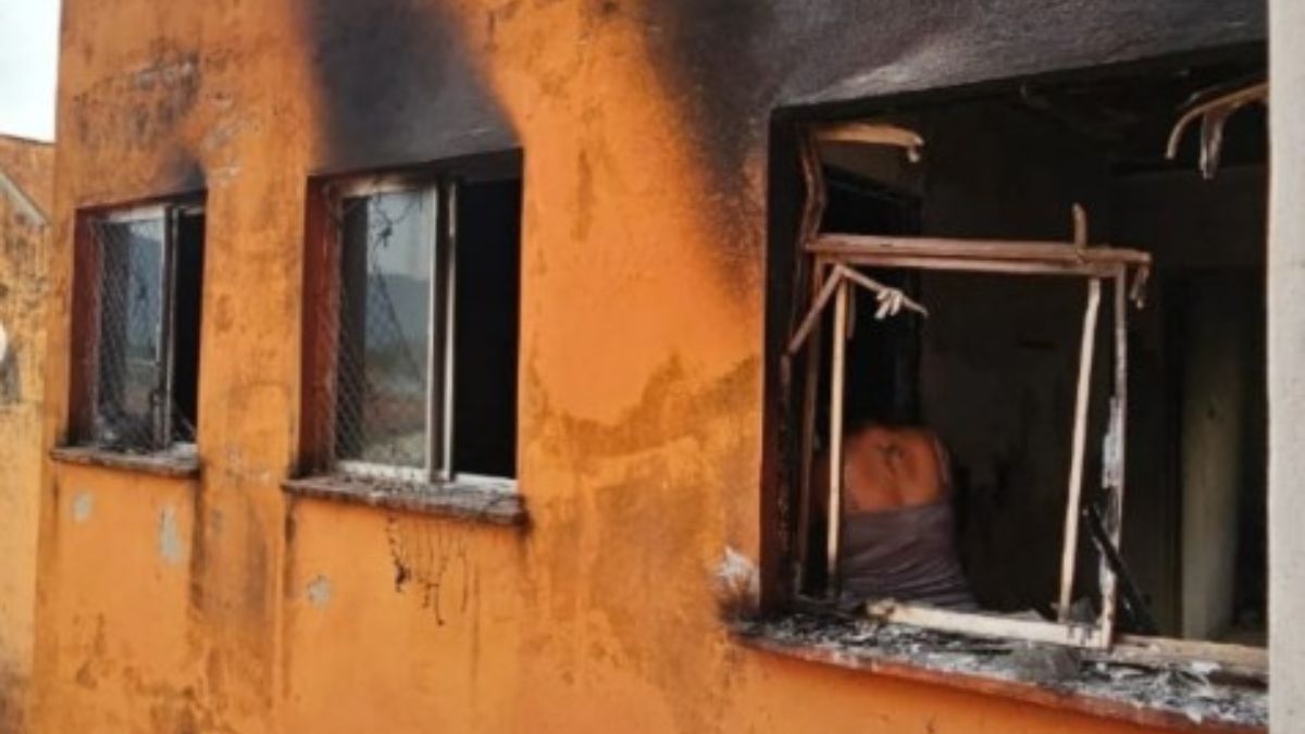 Fogo em apartamento revela situação de risco envolvendo quatro crianças
