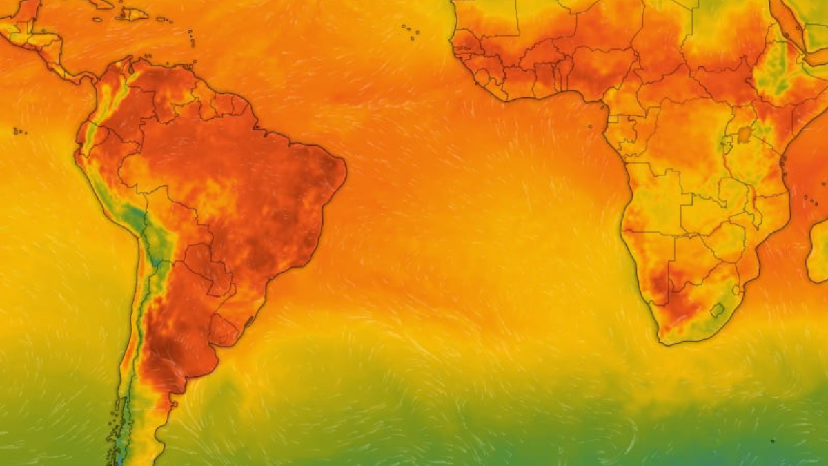 Em Peruíbe, no litoral paulista, os termômetros marcaram 32°C nesta sexta-feira