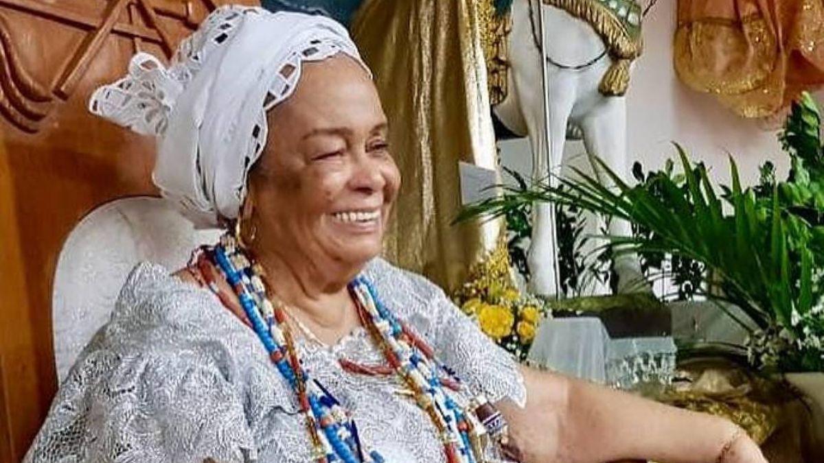 A líder religiosa estava internada no Hospital Português, em Salvador