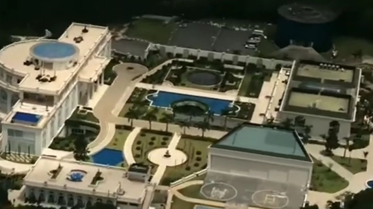 A propriedade possui com cerca de 17,8 mil metros quadrados de área construída