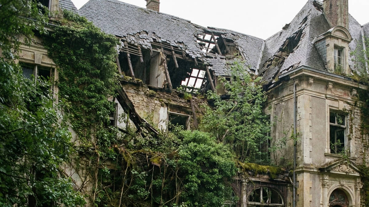 Mansão do apresentador é aos poucos engolida pela natureza / Foto ilustrativa