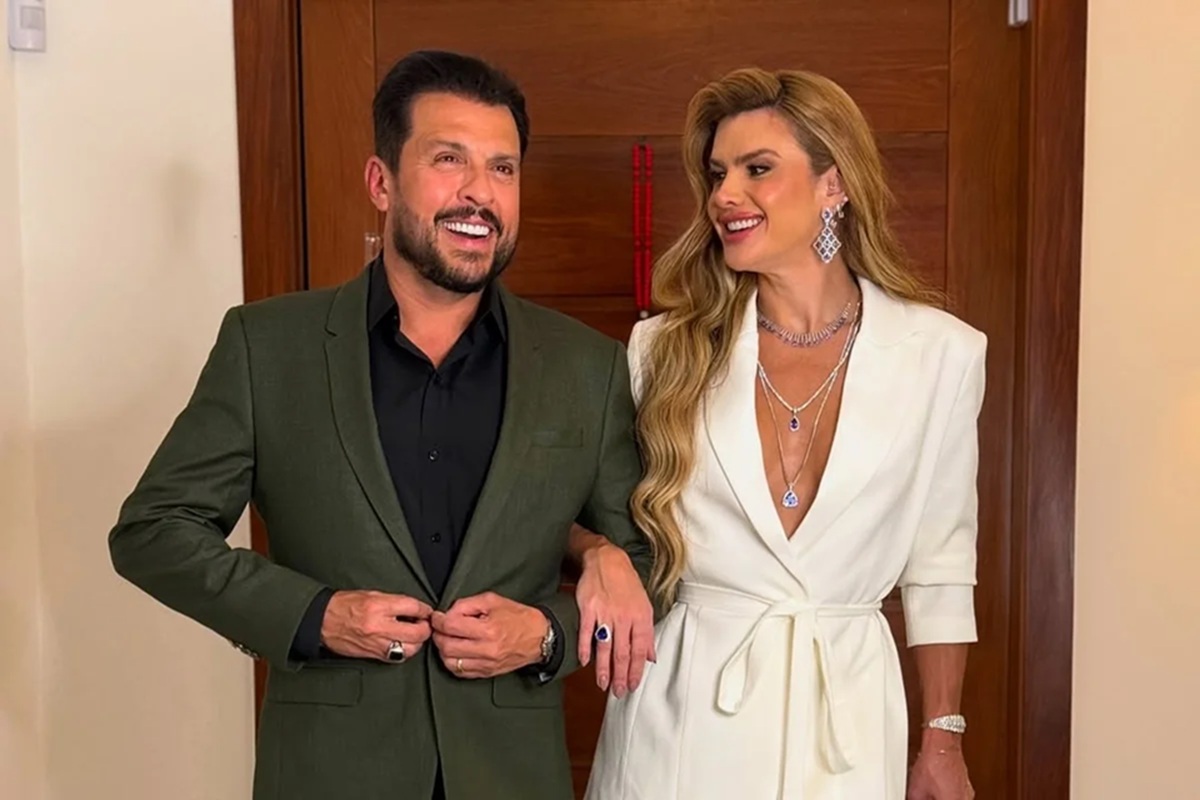 Humorista Ceará com a influenciadora Mirella Santos