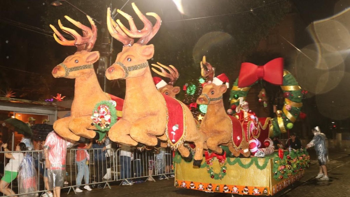 A magia do Natal Criativo de Santos ganha um novo capítulo com a aguardada Parada de Natal