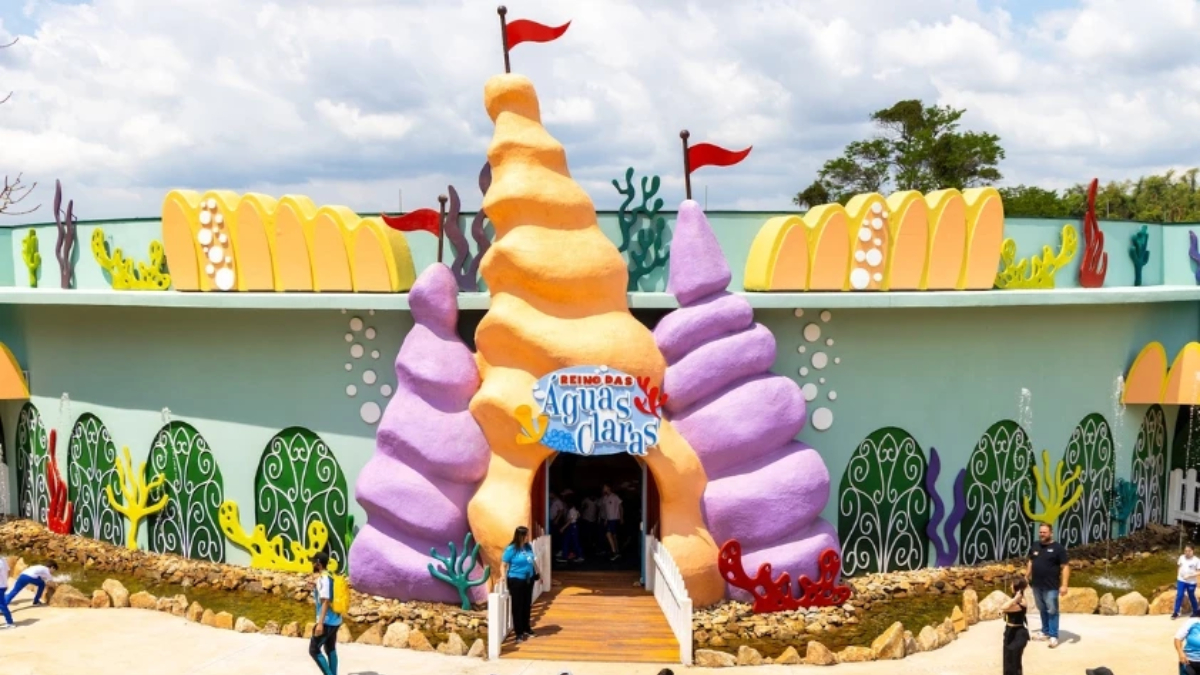 O parque ocupa 30 mil metros quadrados e fica a cerca de 45 minutos da capital paulista