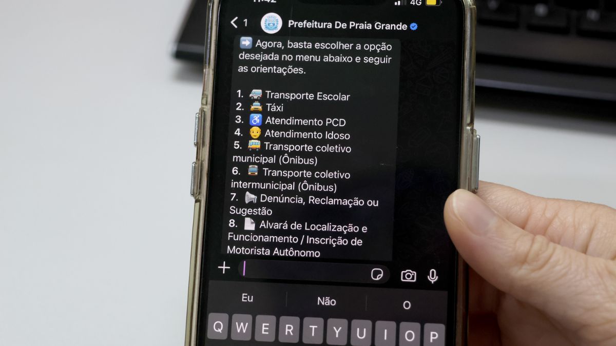 O Setransp passou a oferecer atendimento via WhatsApp