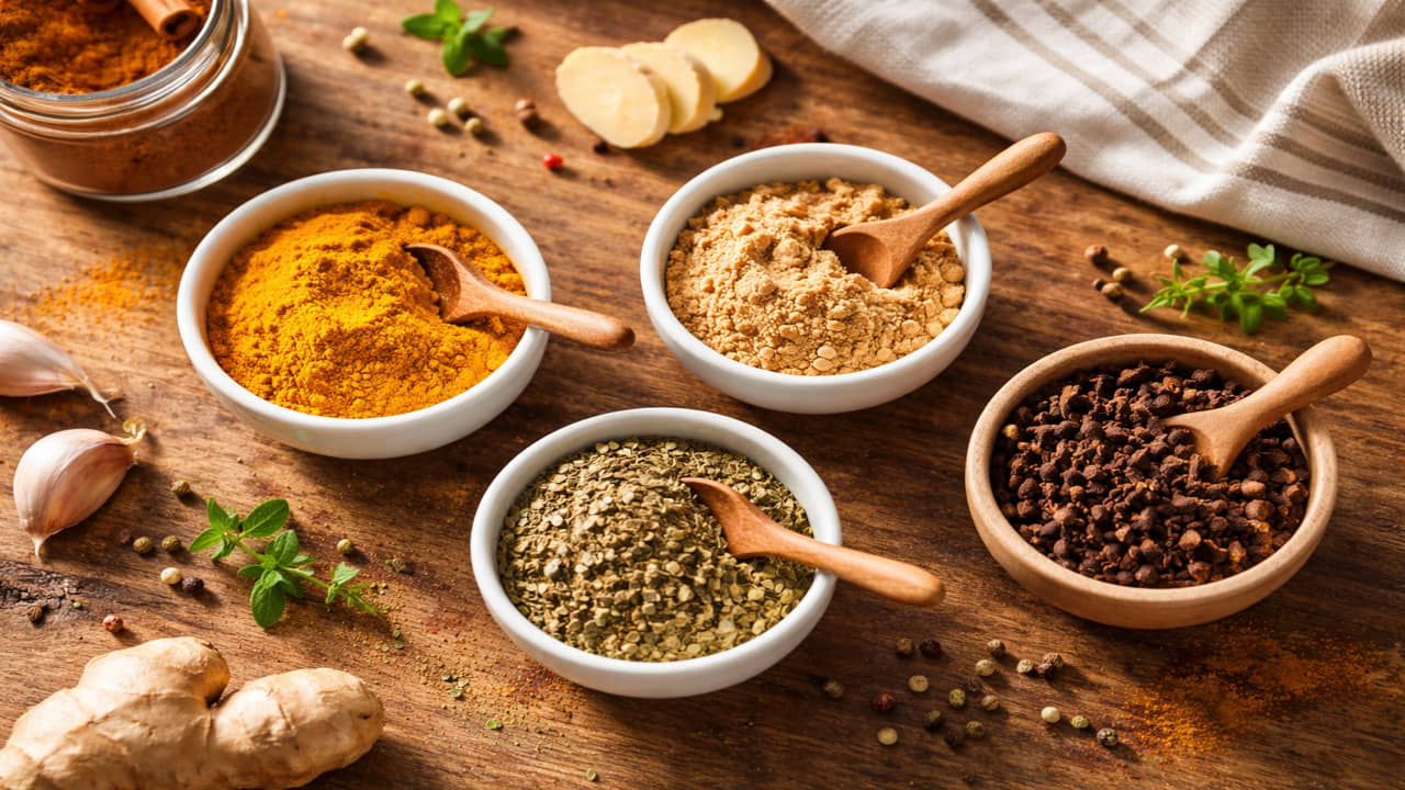 Há ao menos mais 4 especiarias que, assim como a canela, combatem inflamações