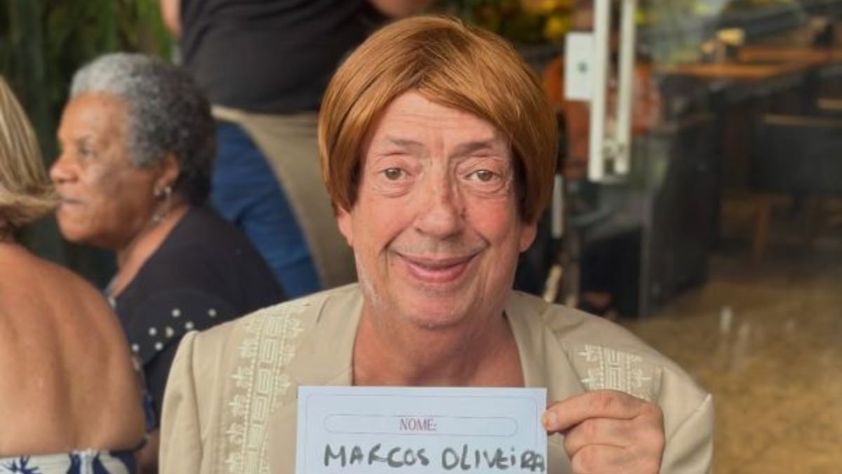 Marcos Oliveira, o Beiçola, é um dos moradores do Retiro dos Artistas