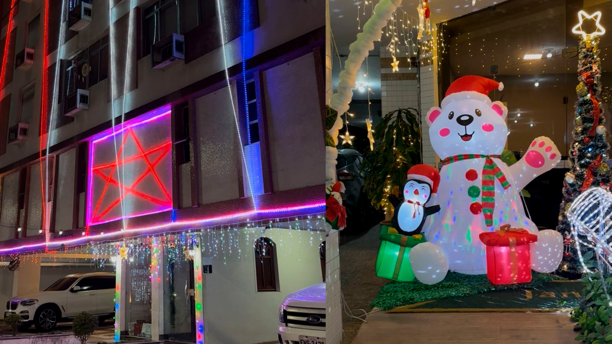 Chegou a época do ano em que o espírito natalino se espalha por Santos.