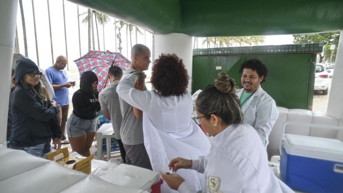 Santos promove a última edição do ano da vacinação itinerante de 2025