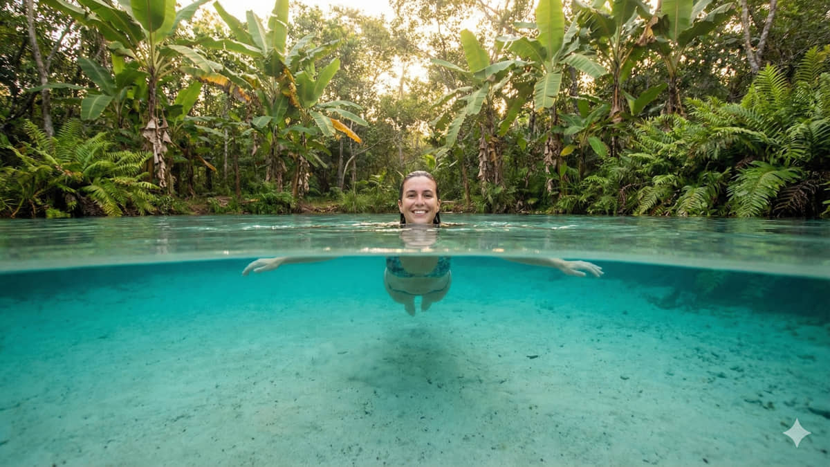 No Tocantins há um lugar maravilhoso para nadar e não afundar / Foto ilustrativa