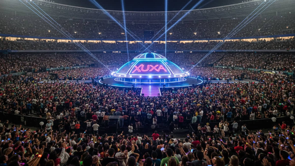 A turnê de despedida da Xuxa vai lotar estádios por todo o Brasil