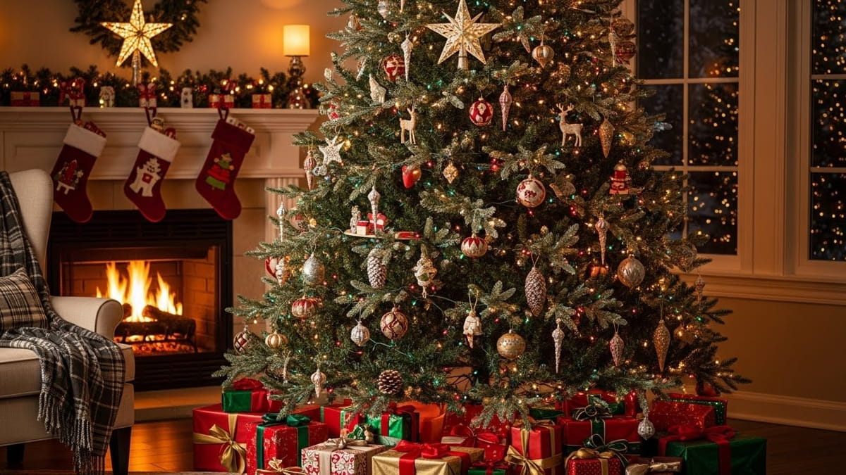 Hoje, a árvore de Natal é um símbolo mundial, presente em diversos países e culturas