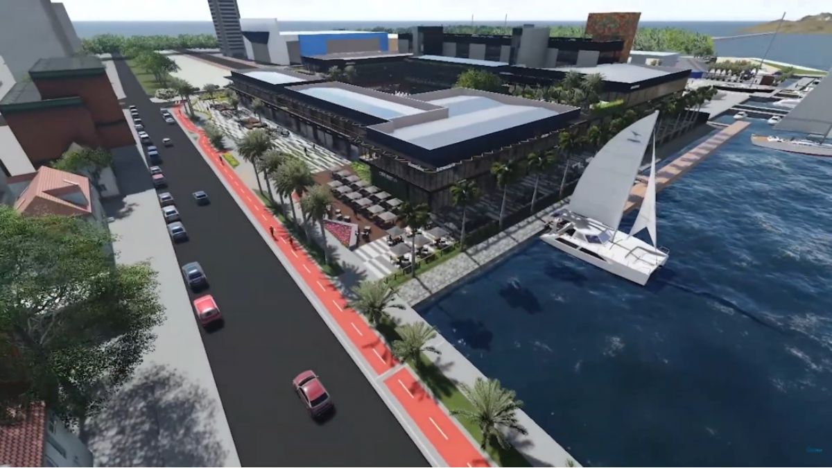 O empreendimento contará com 120 lojas, que incluem um supermercado, academia, 20 operações gastronômicas