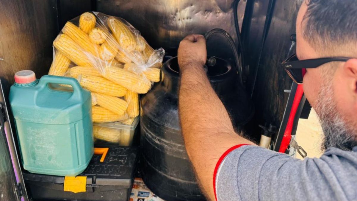 Vistorias técnicas identificam falhas em mangueiras e registros de carrinhos de milho e pastel