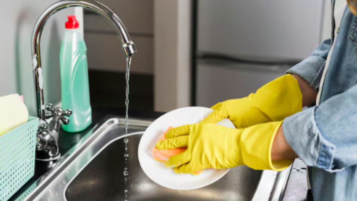 Por que apoiar a louça virada para baixo em um pano é um risco à saúde