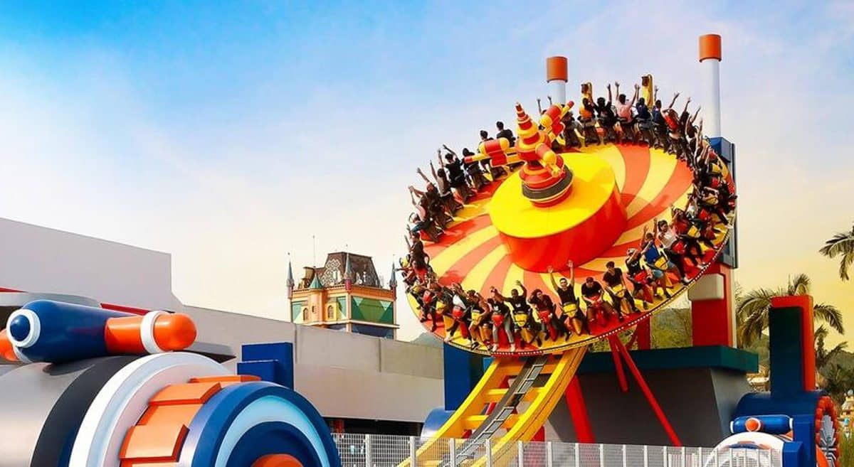 O 'Spin Blast', também conhecido como 'Disko', é uma das atrações radicais do parque