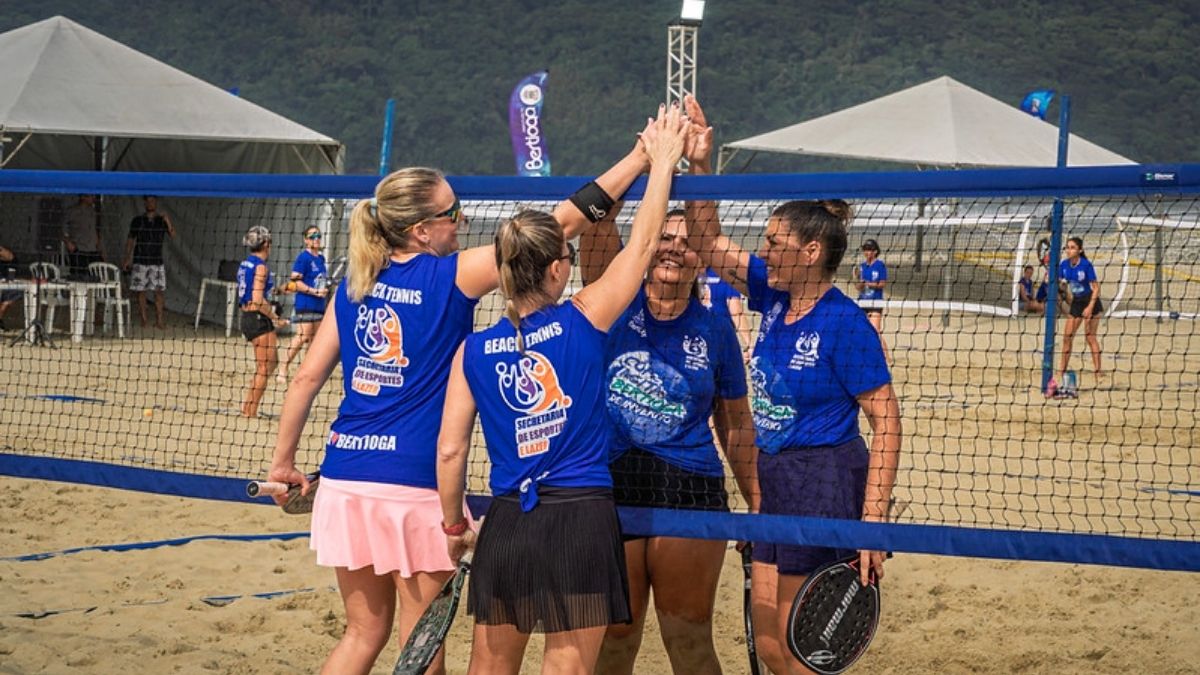 Bertioga terá várias disputas de Beach Tennis