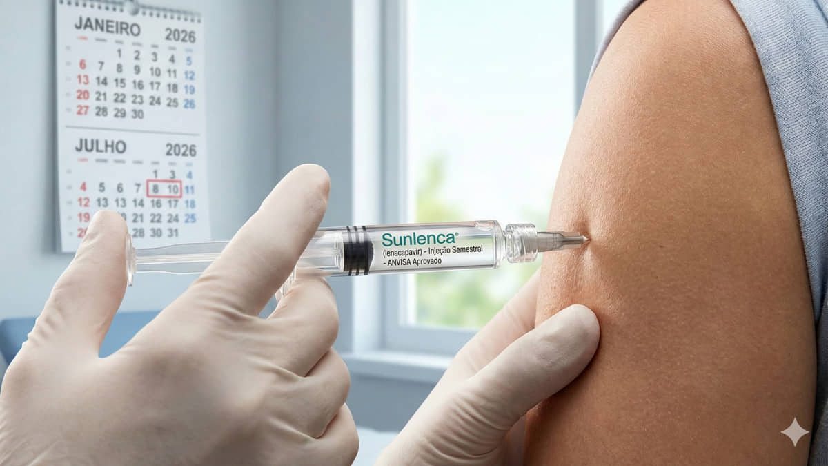 Nova injeção de prevenção ao HIV é aplicada a cada 6 meses