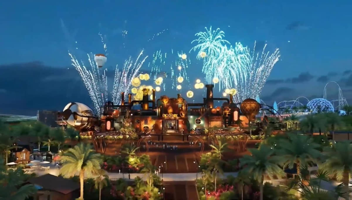 O parque temático da Cacau Show está com as obras em andamento em Itu, no interior de SP